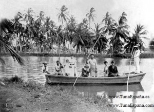 Tuna España Cumana_rio_Manzanares_1900 DD