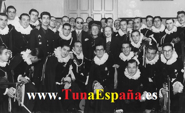 TunaEspaña Madrina gobernador civil y señora 1941