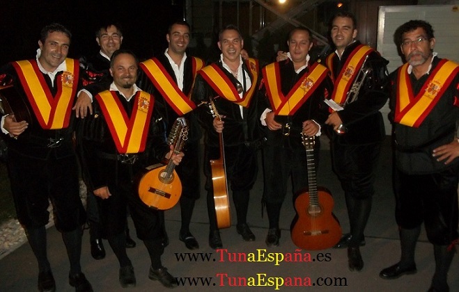 Tunas Universitarias, Tunas estudiantinas, Tuna España v