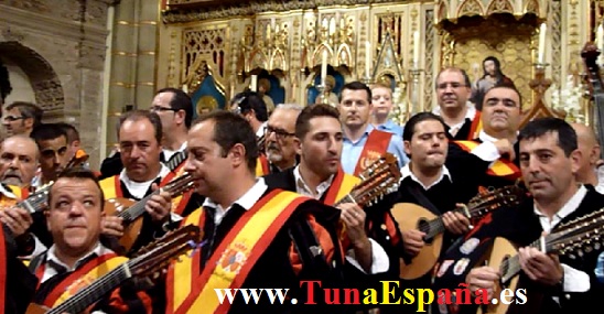 Tunas de España, Censo Tuna, Cancionero Tuna, Tuna Universitaria, Catedral Murcia, 02