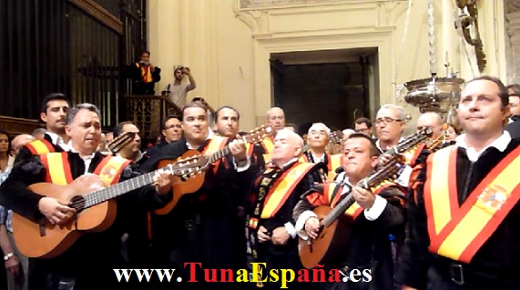 Tunas de España, Censo Tuna, Cancionero Tuna, Tuna Universitaria, Catedral Murcia, 09