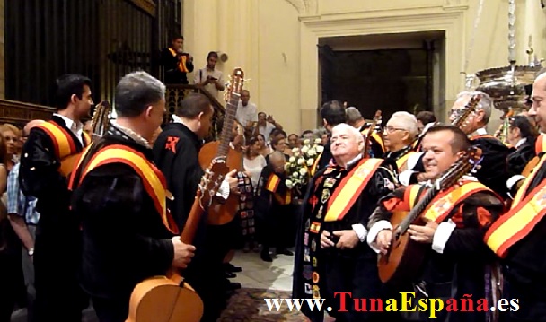 Tunas de España, Censo Tuna, Cancionero Tuna, Tuna Universitaria, Catedral Murcia, 14