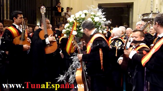 Tunas de España, Censo Tuna, Cancionero Tuna, Tuna Universitaria, Catedral Murcia, 17