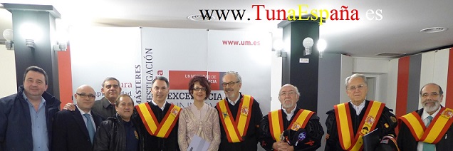 TunaEspaña, Comida Navidad, 2013,t2, rector universidad de murcia, vicerectora, don dudo, Buen Tunar, dism, certamen tuna
