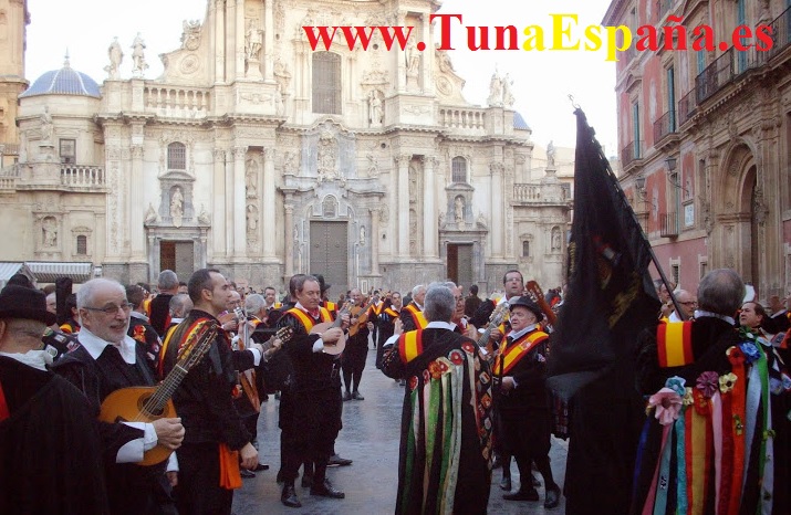 TunaEspaña, Tuna España, Cancionero Murcia, Canciones de tuna, Musica de Tuna, Catedral Murcia, Don Dudo, Ronda La Tuna
