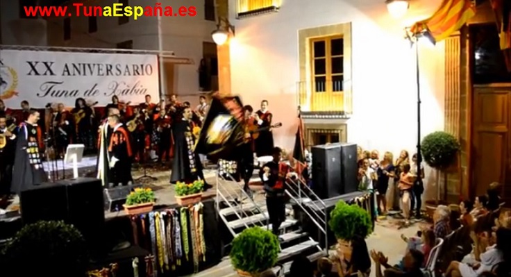 TunaEspaña, Cancionero de Tuna, Musica de Tuna,Tuna de Javea, 20 aniversario