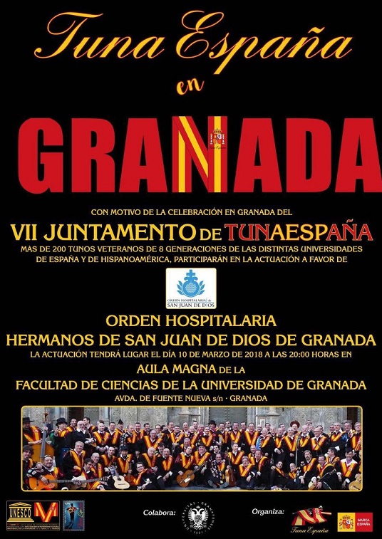 TunaEspaña, Juntamento Granada, Don Dudo, Carlos Espinosa Celdran