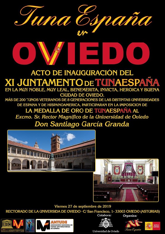 juntamento-tunaespaña-Rector-Universidad-oviedo-don-dudo-carlos-espinosa-celdran