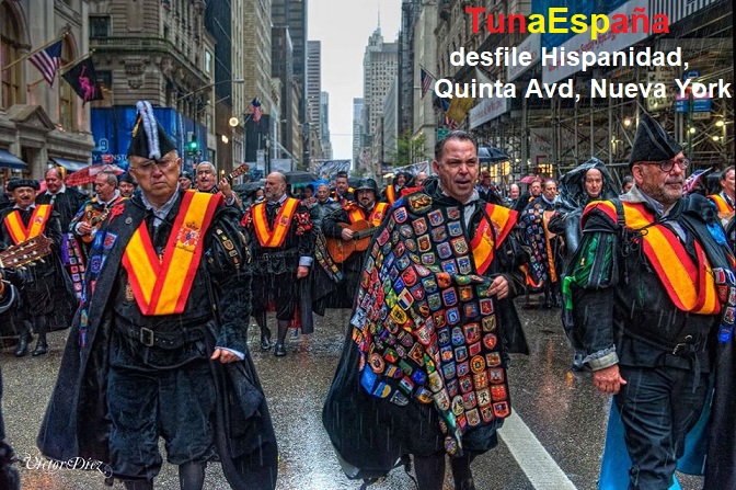 Desfile Hispanidad,Nueva York,TunaEspaña, DonDudo,