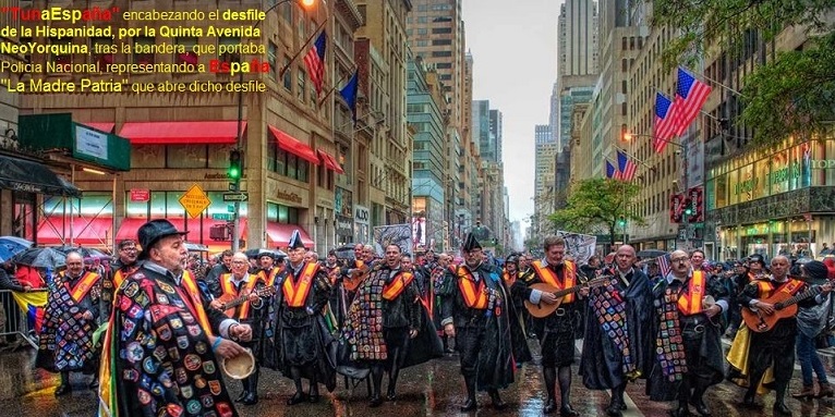 TunaEspaña, Don Dudo, Carlos Espinosa Celdran, Nueva York, Desfile Hispanidad