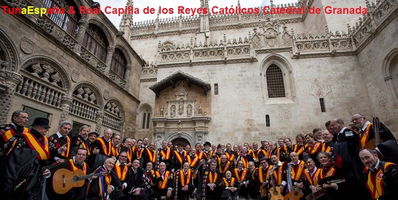 TunaEspaña, Carlos Espinosa Celdran, Don Dudo, Reyes Catolicos, real Capilla Real, Granada, dism