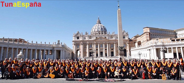 TunaEspaña, Vaticano, , Don Dudo,3, Juntamento Roma, Carlos Espinosa, Tuna España