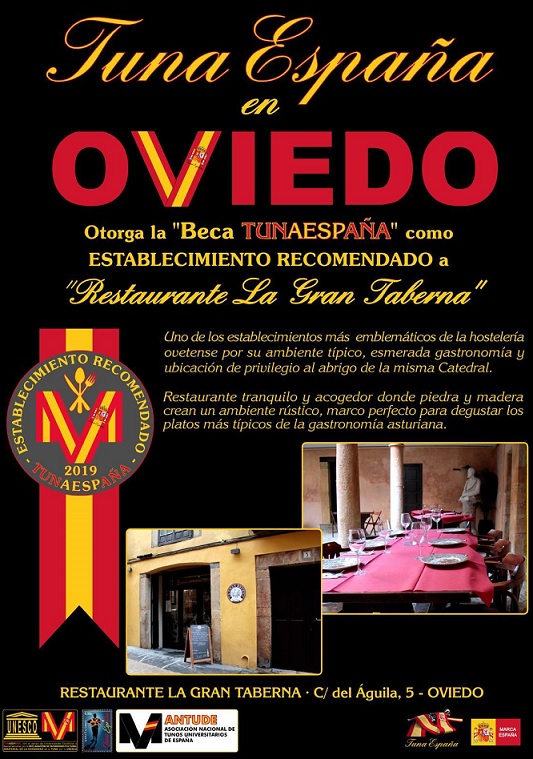 juntamento-tunaespaña-Oviedo, Gran Taberna,-don-dudo-carlos-espinosa-celdran-