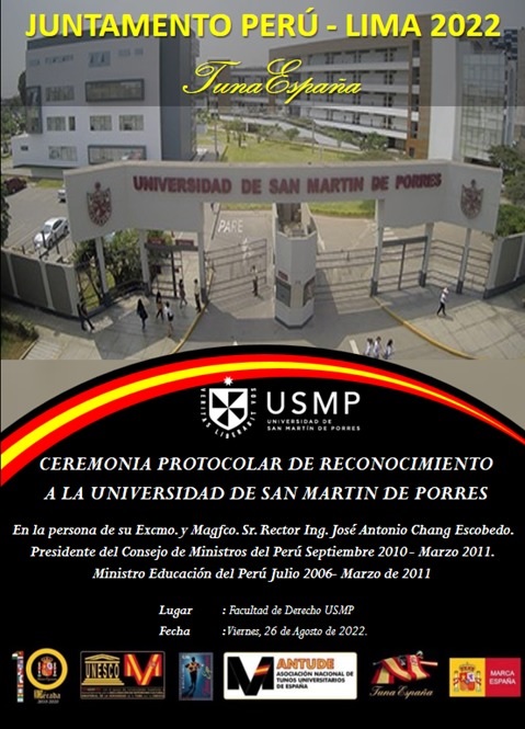 TunaEspaña, Universidad San Martin de Porres Lima Peru